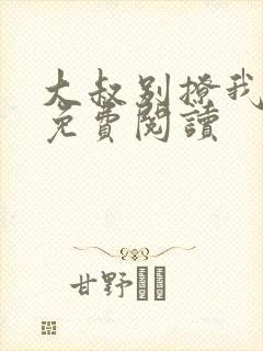 大叔别撩我小说免费阅读封面