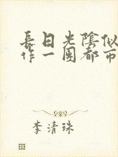 长日光阴似箭乱作一团都市言情封面