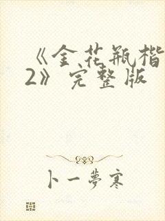 《金花瓶楷梅花2》完整版