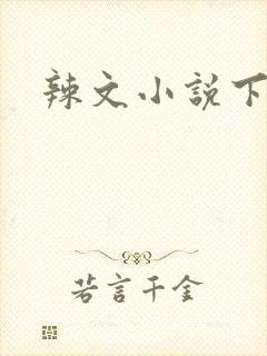 辣文小说下载
