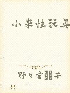 小米性玩具日记
