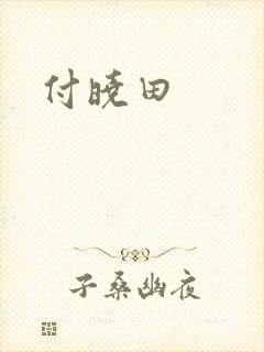 付晓田