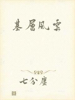 基层风云封面