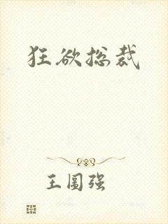 狂欲总裁封面