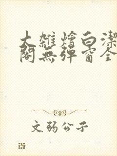 大杂烩白洁笔趣阁无弹窗全本封面
