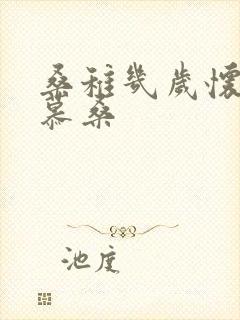 桑稚几岁怀了段慕桑