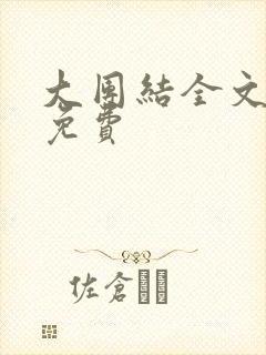 大团结全文阅读免费封面