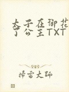 太子在御花园要了公主TXT