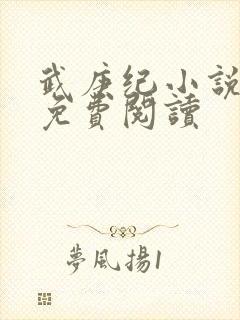 武庚纪小说全文免费阅读封面