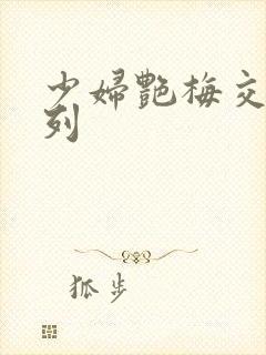 少妇艳梅交换系列封面