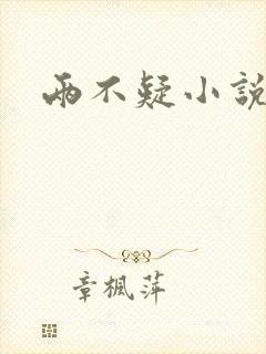 两不疑小说封面
