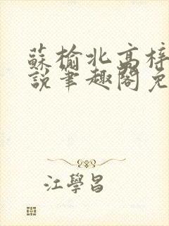 苏榆北高梓淇小说笔趣阁免费阅读封面