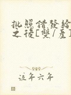 批照错发给情敌之后[双/产]封面