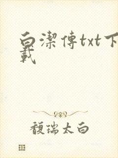 白洁传txt下载