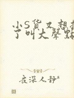 小S货又想挨C了叫大声点小