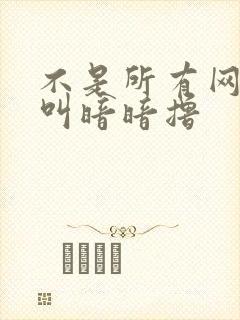 不是所有网站都叫暗暗撸