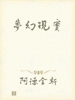梦幻现实封面