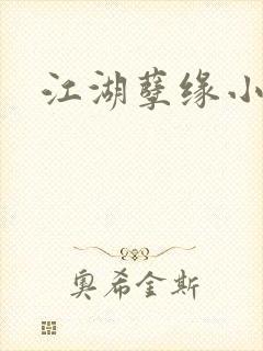 江湖孽缘小说