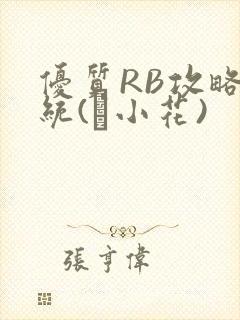 优质RB攻略系统(寀小花)封面