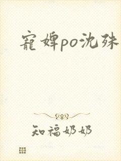 宠婢po沈殊辞封面
