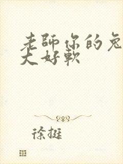 老师你的兔子好大好软