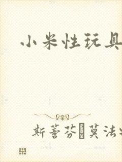 小米性玩具日记