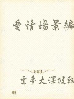 爱情场景编号