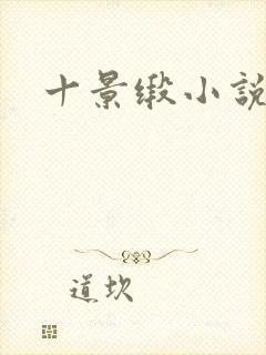 十景缎小说封面