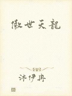 傲世天龙封面