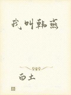 我叫韩燕