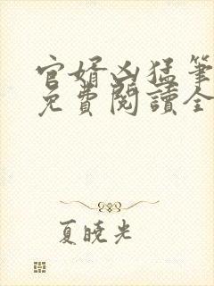 官婿凶猛笔趣阁免费阅读全文
