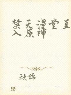 禁天漫堂直接进入原神