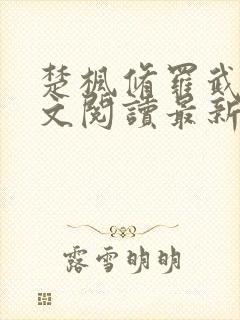 楚枫修罗武神全文阅读最新