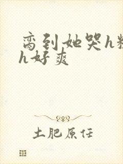 脔到她哭h粗话h好爽