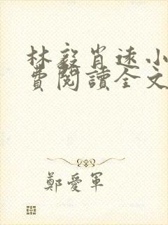 林毅肖远小说免费阅读全文最新章节封面