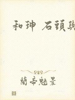 和珅 石头与水
