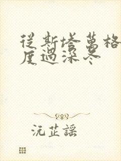 从斯塔万格与你度过深冬封面