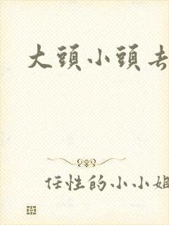 大头小头去旅行封面