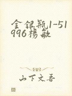 金银瓶1-51996杨敏