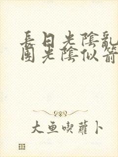 长日光阴乱作一团光阴似箭免费阅读