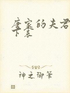 唐家的夫君们帘下衾
