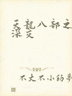 天龙八部之极乐深交