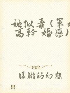 她似毒 (军婚 高干 婚恋)完结