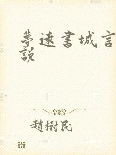 梦远书城言情小说封面
