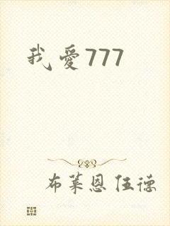 我爱777封面