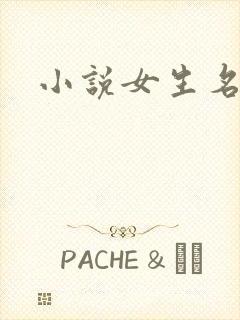 小说女生名字
