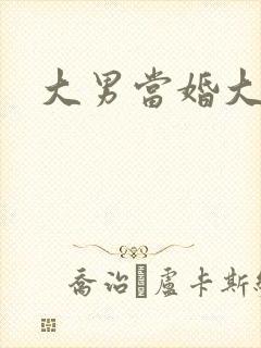 大男当婚大结局封面