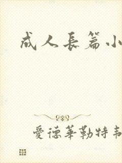 成人长篇小说