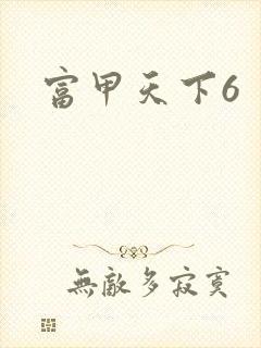 富甲天下6封面
