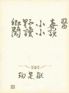 乡野小春医免费阅读小说封面